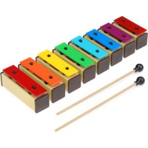 プラスチック製レゾネーターベル Rhythm Band RB2130 8-note Plastic Resonator Bell Set (5 Pack