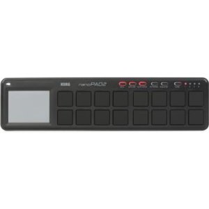 Korg nanoPAD2 Slim-Line Pad Controller - Black | Sweetwater