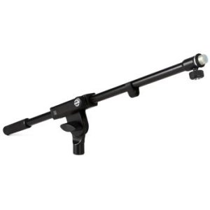 K&M 18817 Universal Holder for Table-style Keyboard Stands - Black