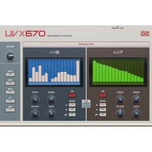 Bundled Item: UVI UVX670 Analog Hybrid Synthesizer Software