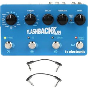 TC Electronic Flashback 2 X4 Delay and Looper Pedal | Sweetwater