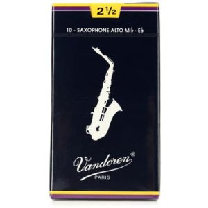 Vandoren Saxophone Reed サイズ4 10枚入×5箱 Amazon.com: Vandoren SR214 Alto Sax Traditional Reeds