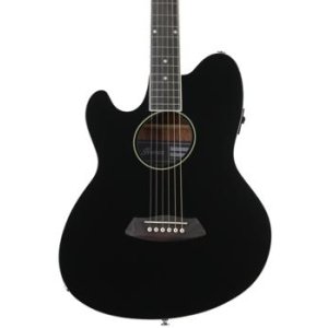 Bundled Item: Ibanez Talman TCY10LEBK Left-handed Acoustic-electric Guitar - Black