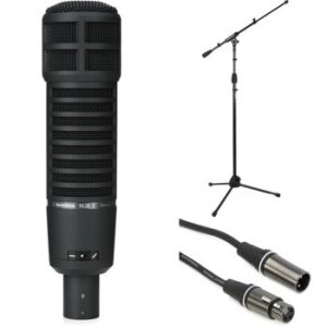 Electro-Voice RE20 Dynamic Broadcast Microphone with Electro-Voice RE20 Dynamic Broadcast Microphone with