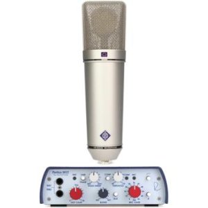 neumann u87ai クローン Neumann U 87 Ai Set Z Multi-Pattern Microphone Set (Nickel