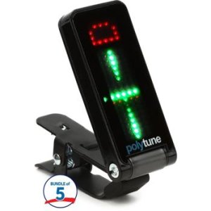 TC Electronic PolyTune Clip Black Clip-on Polyphonic Tuner