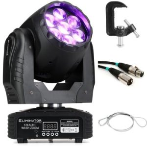 ELIMINATOR STEALTH WASH ZOOM [2台] Eliminator Stealth Wash Zoom RGBW LED Moving Head | Sweetwater