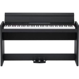 Piano Digital 88 Teclas Korg Sp280 + Pedal + Soporte Color Negro