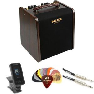 NU-X Stageman II Charge, 80W Battery Powered Acoustic Guitar