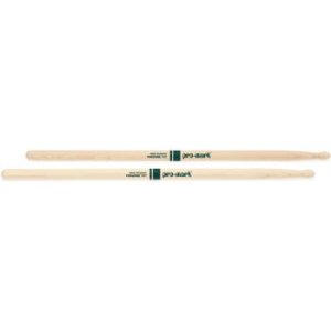 Bundled Item: Promark Classic Forward Drumsticks - Raw Hickory - 747 - Wood Tip