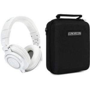 Audio-Technica ATH-M50xWH Closed-back Studio Monitoring