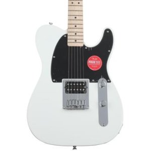 Bundled Item: Squier Sonic Esquire Electric Guitar - Alpine White with Maple Fingerboard