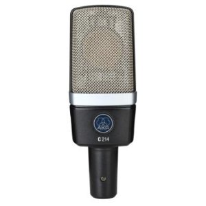 Bundled Item: AKG C214 Large-diaphragm Condenser Microphone