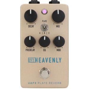 Bundled Item: Universal Audio UAFX Heavenly Plate Reverb Guitar Effects Pedal