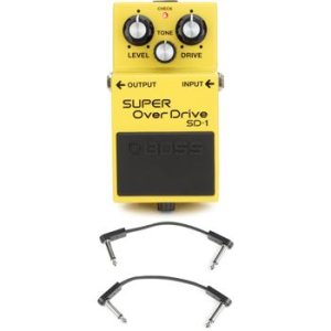 Boss SD-1 Super Overdrive Pedal Bundles | Sweetwater