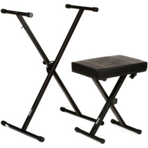 On-Stage KT7800 Three-Position X-Style Bench | Sweetwater