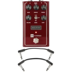 ギター REVV G4 Revv G4 V2 Distortion Guitar Pedal - Red | Sweetwater