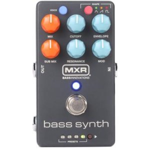 MXR Bass Synth Pedal with EBS Patch Cables | Sweetwater