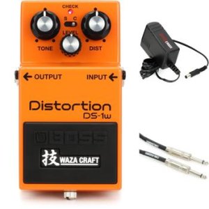 Boss DS-1W Waza Craft Distortion Pedal | Sweetwater