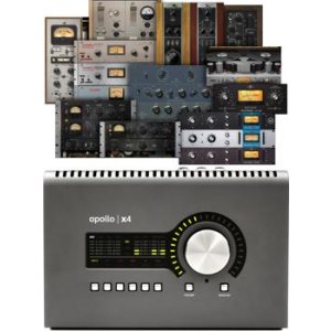 Bundled Item: Universal Audio Apollo x4 Heritage Edition 12x18 Thunderbolt 3 Audio Interface with UAD DSP