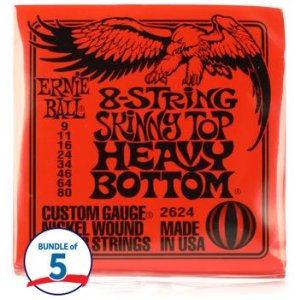 Ernie Ball 2624 Skinny Top Heavy Bottom Slinky Nickel Wound
