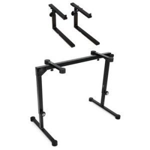 K M 18820 Omega Pro Keyboard Stand Black Sweetwater