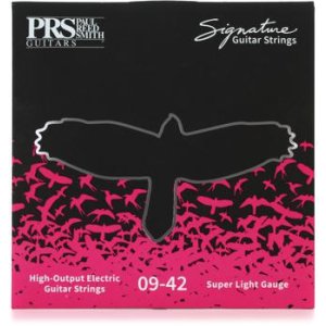Bundled Item: PRS Signature Electric Guitar Strings - .009-.042 Ultra Light