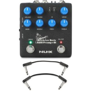 NUX Melvin Lee Davis Bass Preamp + DI Pedal | Sweetwater