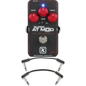 Keeley Super AT Mod Andy Timmons Signature Overdrive Pedal - Black