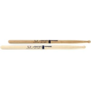 Bundled Item: Promark Scott Johnson Signature Marching Drumsticks - Natural Hickory
