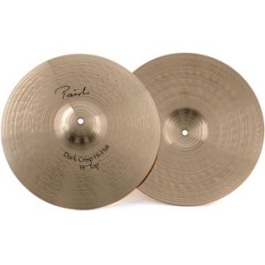 Paiste Masters Dark Hi-hat Cymbals - 14 inch | Sweetwater