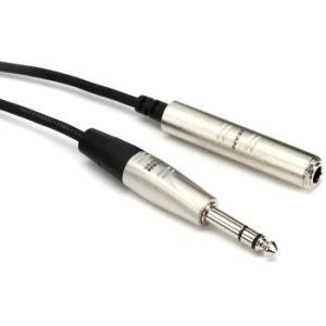 Bundled Item: Hosa HXSS-010 Pro Headphone Extension Cable - REAN 1/4-inch TRS Female to 1/4-inch TRS Male - 10 foot