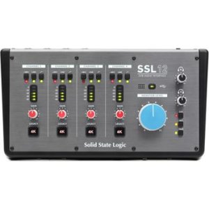 Bundled Item: Solid State Logic SSL 12 USB Audio Interface