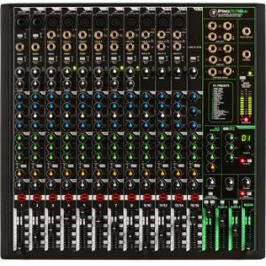 Bundled Item: Mackie ProFX16v3 16-channel Mixer with USB and Effects
