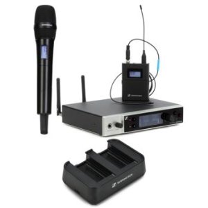 Sennheiser EW-DX MKE 2/835-S Combo Wireless Handheld and