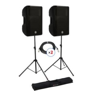 Yamaha DBR12 1,000W 12 inch Powered Speaker Bundles | Sweetwater
