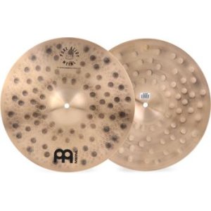 Bundled Item: Meinl Cymbals Pure Alloy Hi-hat Cymbals - 15-inch, Extra Hammered