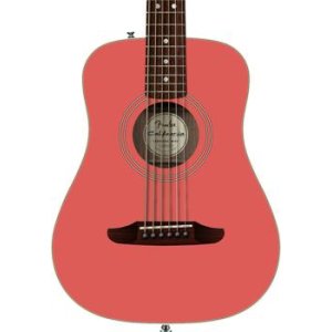 Bundled Item: Fender California Standard Redondo Mini Acoustic Guitar - Fiesta Red