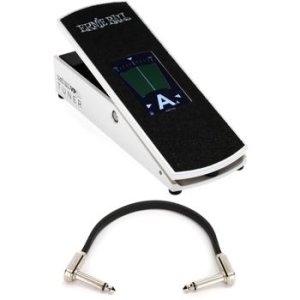 Ernie Ball VPJR Tuner / Volume Pedal - White | Sweetwater