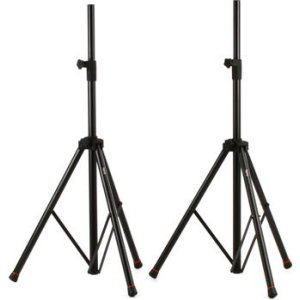 Bundled Item: Gator Frameworks GFW-SPK-3000SET Lift-assisted Speaker Stand (Set of 2) with Carry Bag