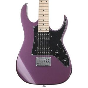 Bundled Item: Ibanez miKro GRGM21M Electric Guitar - Metallic Purple