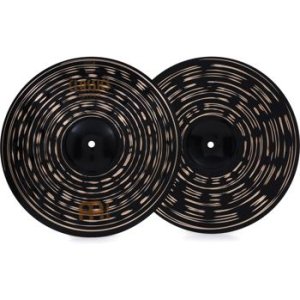Bundled Item: Meinl Cymbals 14 inch Classics Custom Dark Hi-hat Cymbals