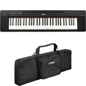 Yamaha Piaggero NP-15 61-key Portable Piano - Black | Sweetwater
