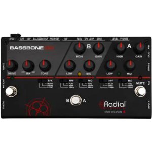 Radial BASSBONE OD ベースプリアンプ - エフェクター