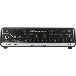 ampeg VENTURE V3 300-Watt ベースヘッドアンプ Amazon.com: Ampeg Venture V3 Bass Guitar Head, 300 Watts