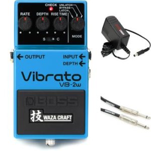 Boss VB-2W Waza Craft Vibrato Pedal | Sweetwater