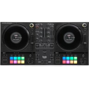 Hercules DJ DJControl Inpulse T7 Sweetwater with Decksaver DJ Motorized | Controller 2-deck