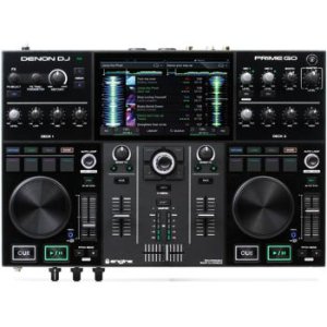 Bundled Item: Denon DJ Prime GO Rechargeable DJ System with Touchscreen & Wi-Fi