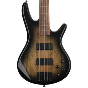 Bundled Item: Ibanez Gio GSR205SMNGT Bass Guitar - Spalted Maple, Natural Gray Burst