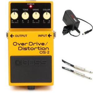 Boss OS-2 Overdrive / Distortion Pedal | Sweetwater